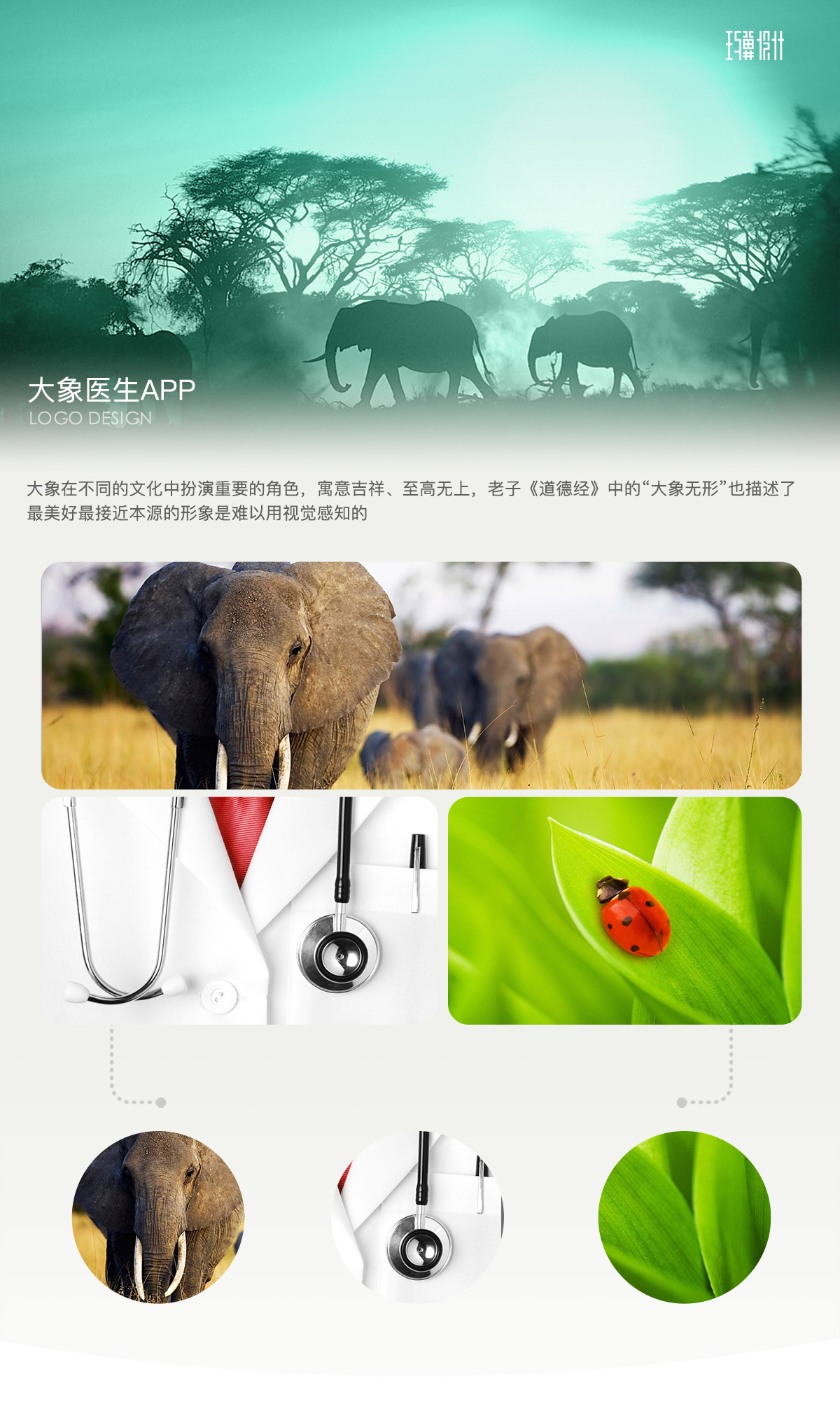大象医生logo设计图0