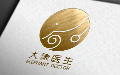 大象醫生logo設計