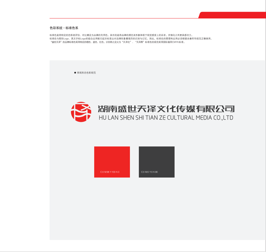 湖南盛世天泽文化传媒有限公司logo设计图2