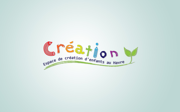 法国勒阿弗尔市Creation儿童艺术创作中心LOGO&VI设计
