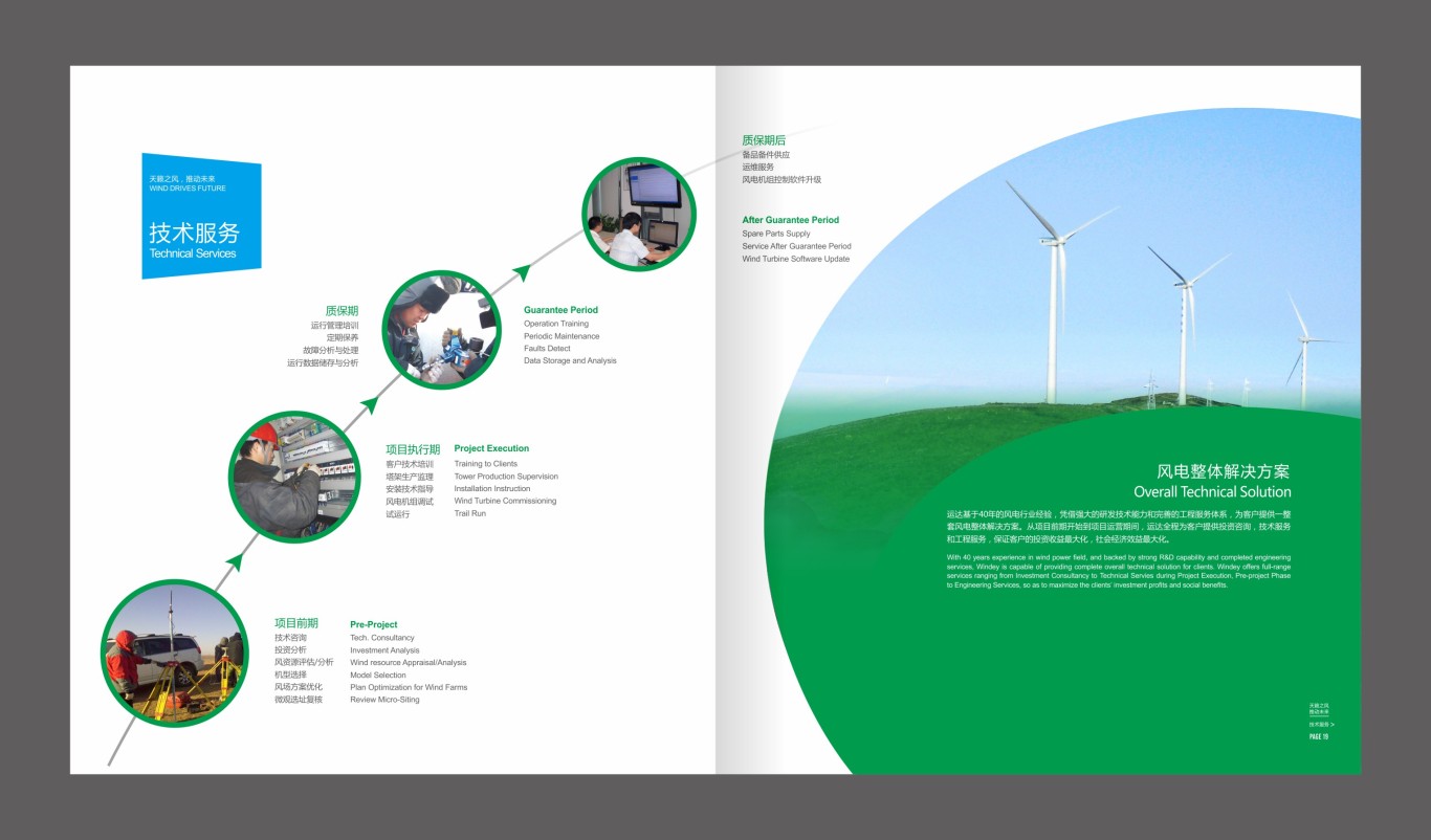 风电企业画册设计图9