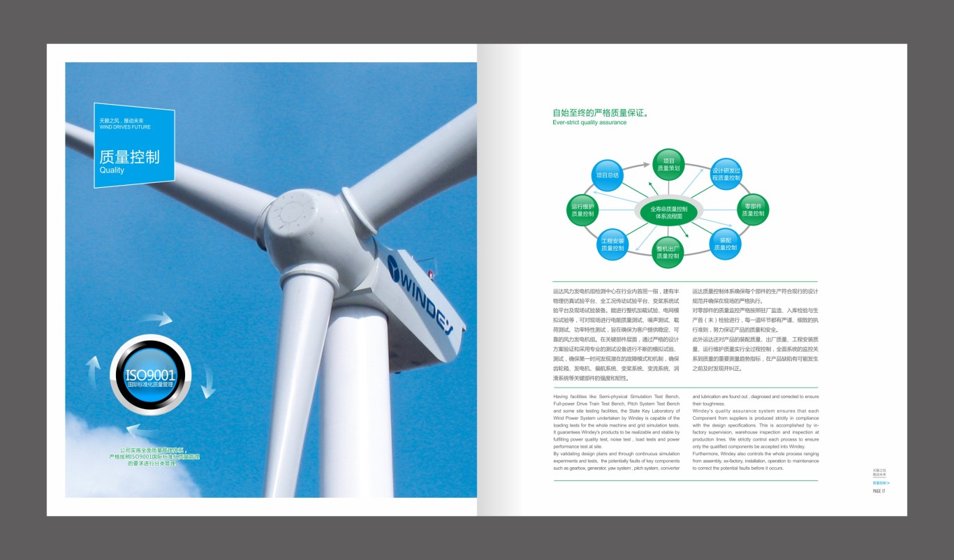 风电企业画册设计图8