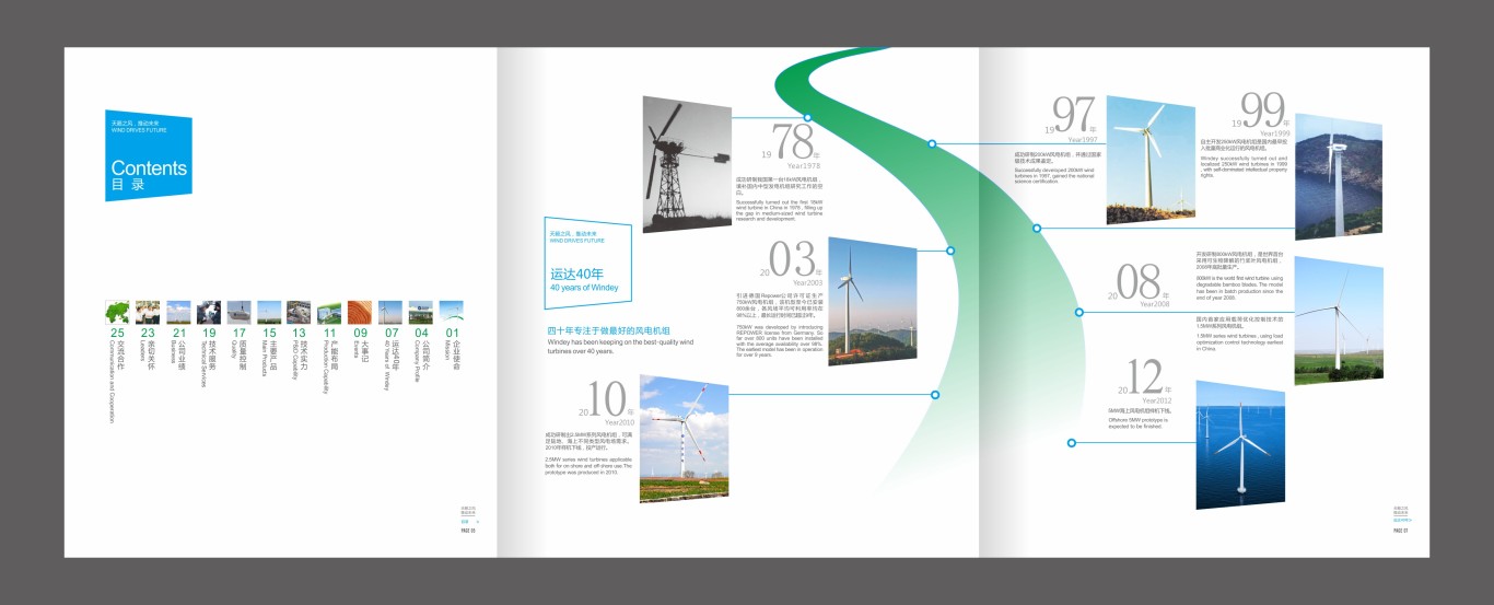 风电企业画册设计图3