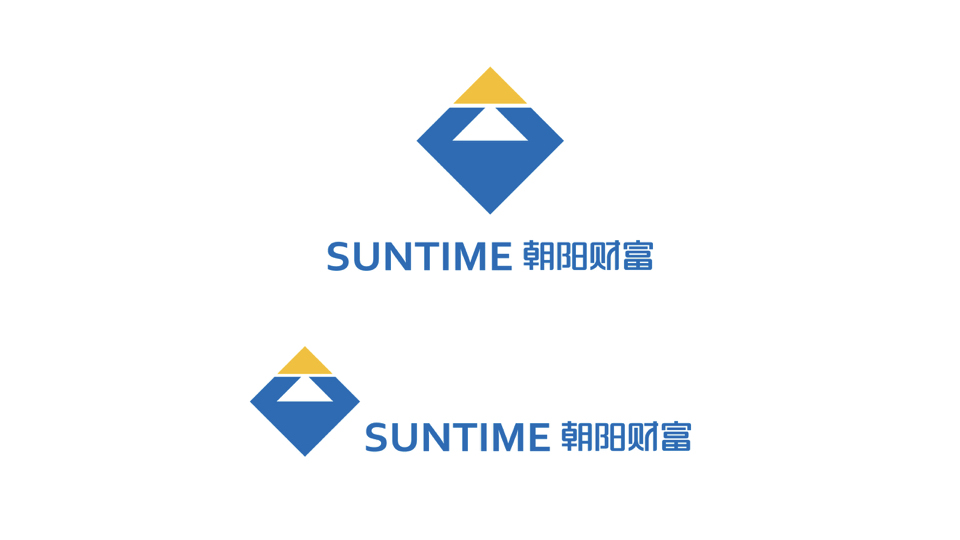 上海朝阳财富品牌标志设计方案图5