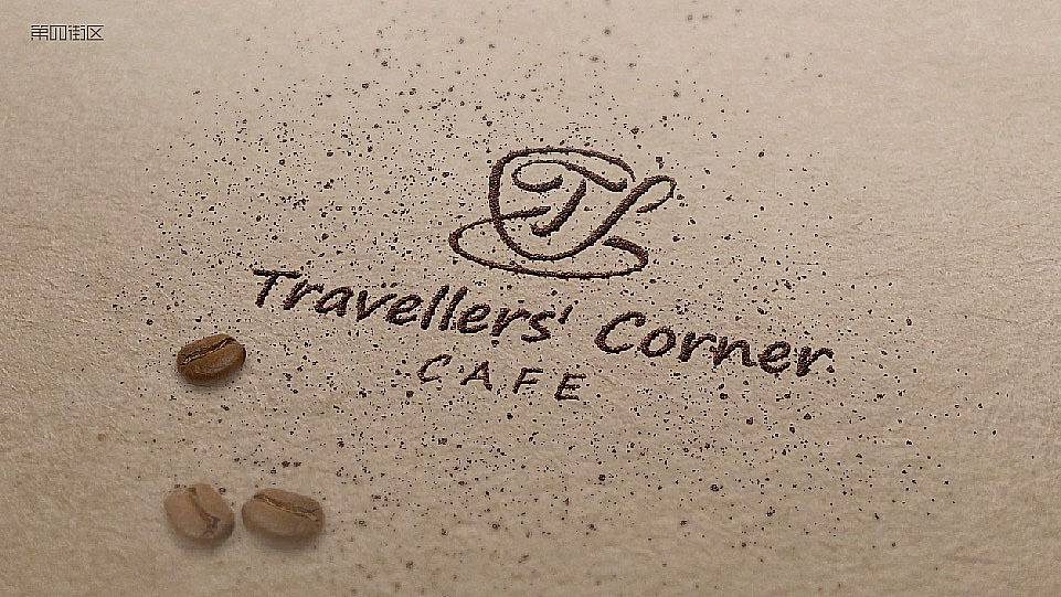旅行者角落咖啡logo图1