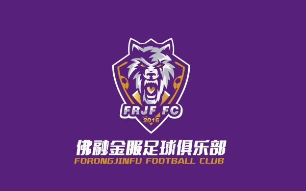 佛融金服足球俱乐部logo设计