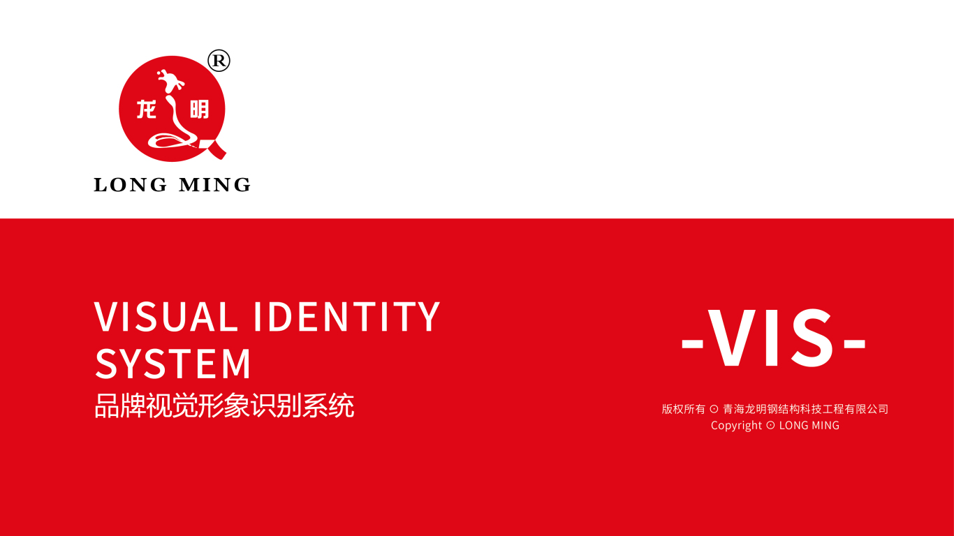 青海龍明工程公司VI設計中標圖0