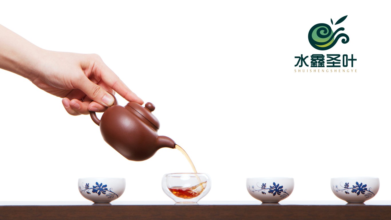 水鑫茶艺公司LOGO设计中标图3