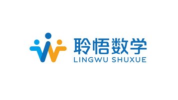 聆悟數(shù)學品牌LOGO設計