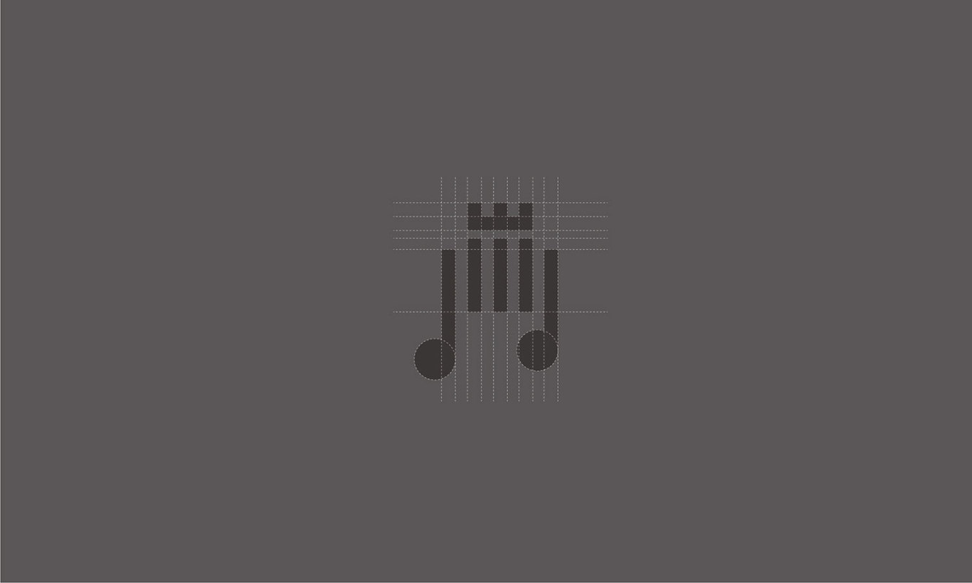 钢琴家小镇logo设计图4
