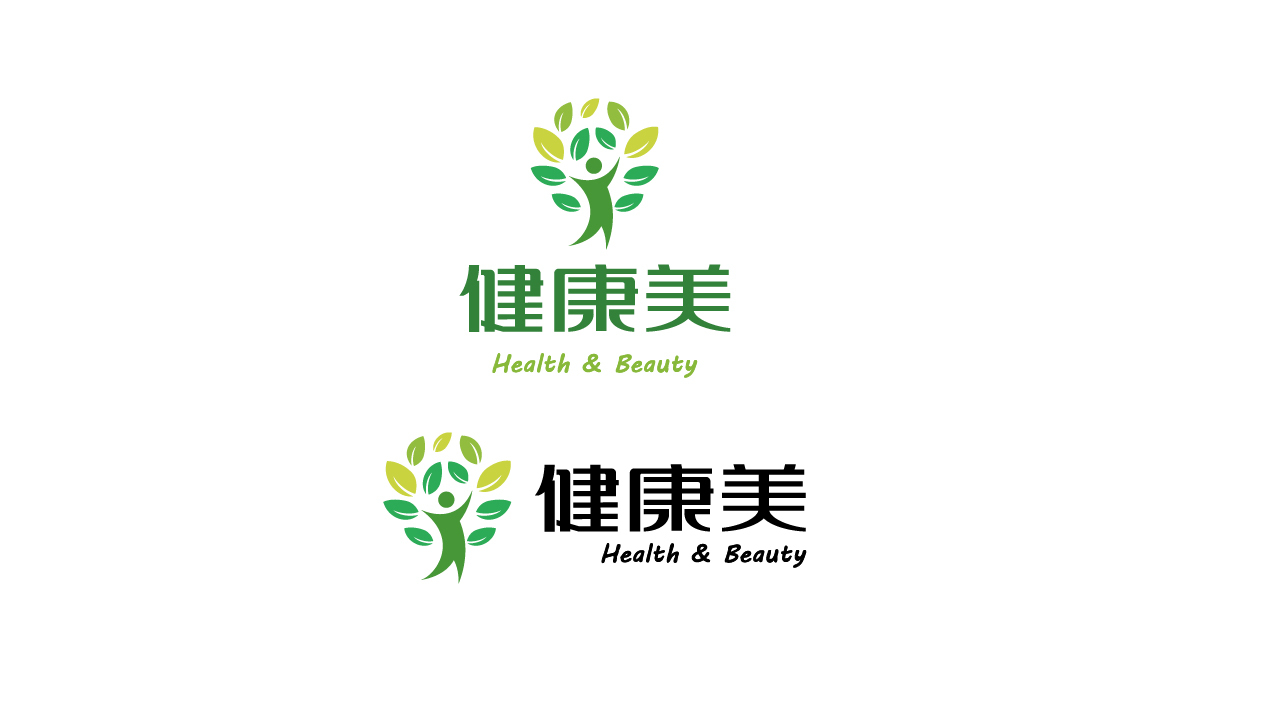 健康美企业logo设计图1