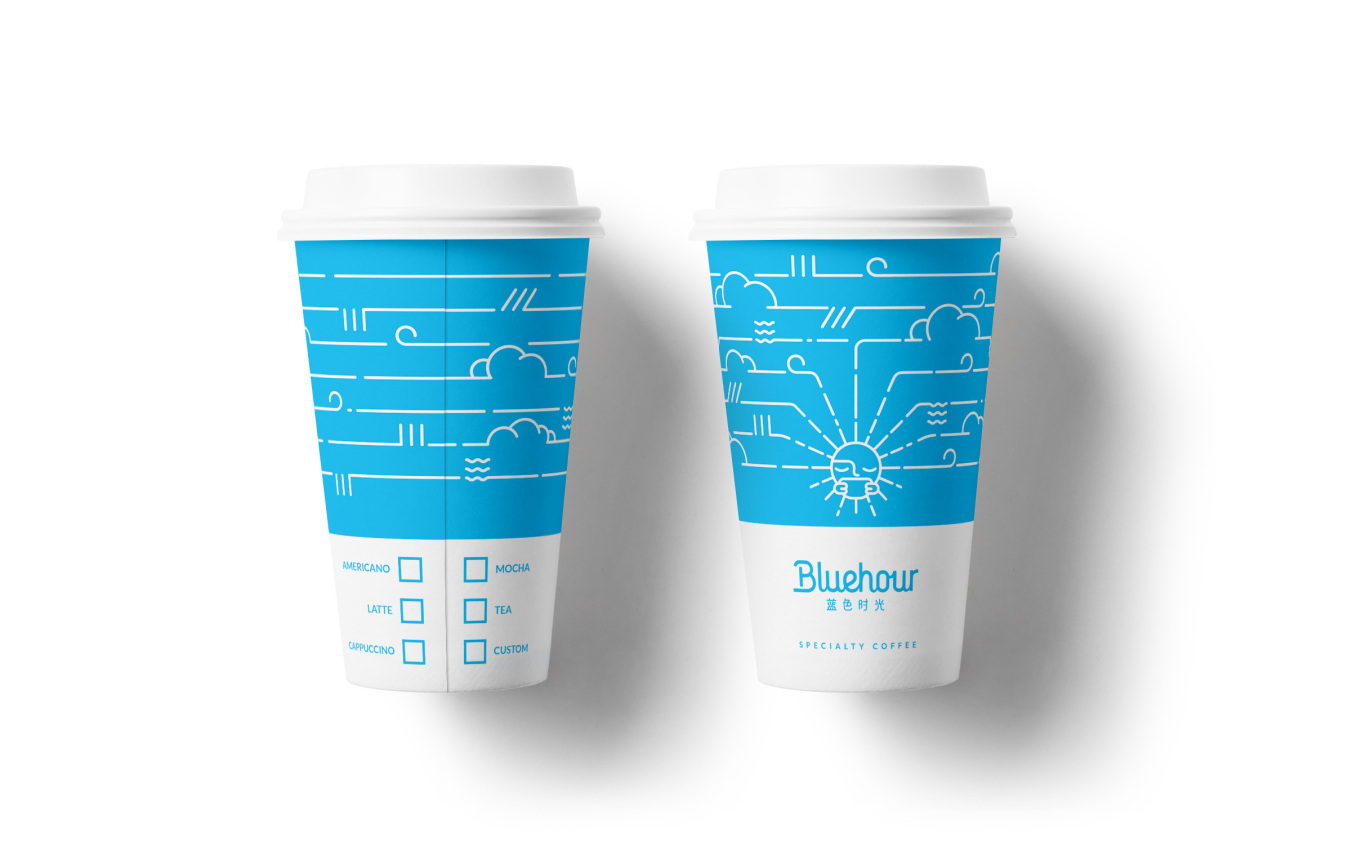 蓝色时光咖啡 品牌全案图14