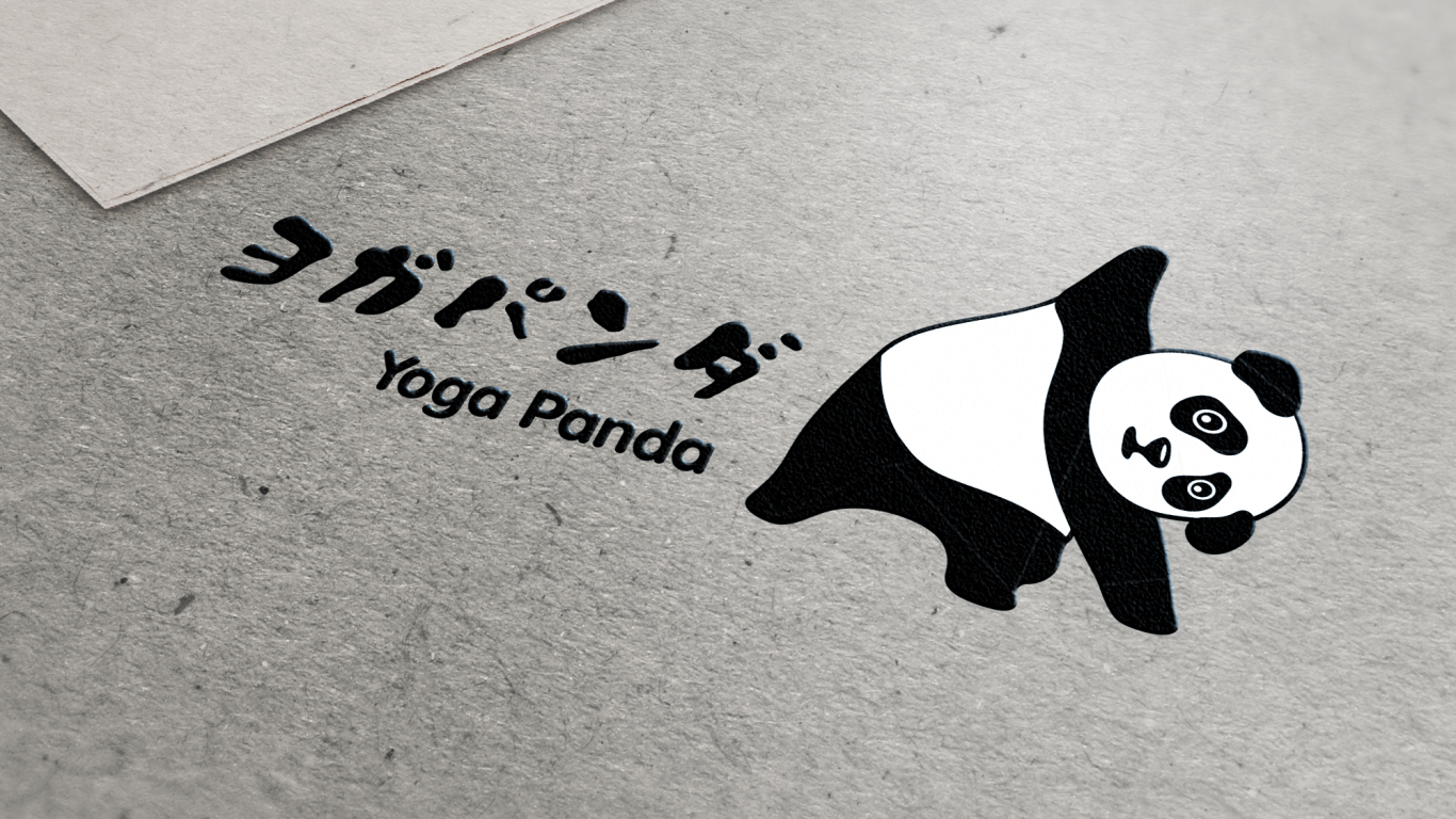 yogapanda品牌logo设计