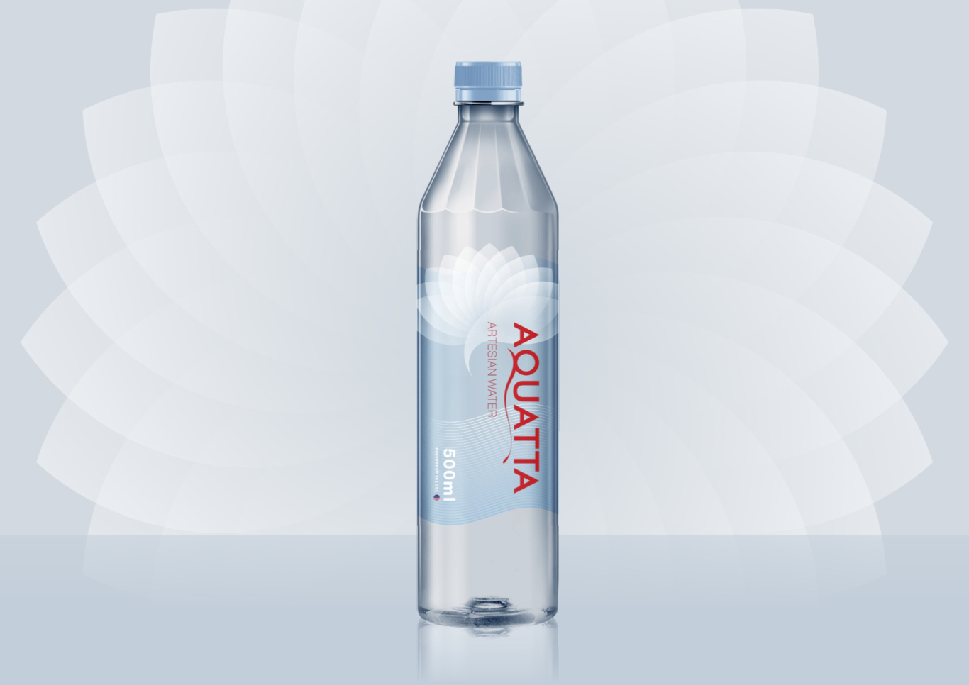 AQUATTA瓶装水 视觉及包装图0
