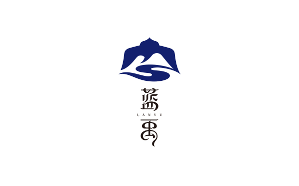 蓝禹-蒙古白酒品牌Logo