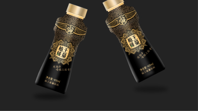 涡能特饮品消息也告诉了朱俊州牌包装设计