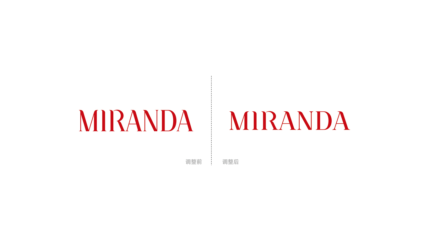 MIRANDA服装品牌LOGO设计中标图2