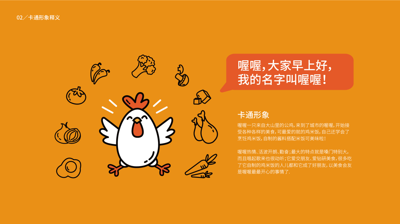 三汁鸡米饭品牌logo设计方案图1