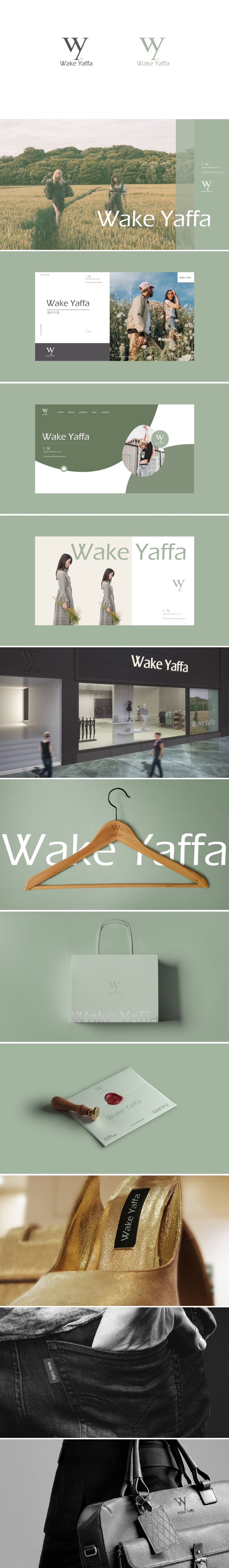 WAKE YAFFA服装标志设计图0