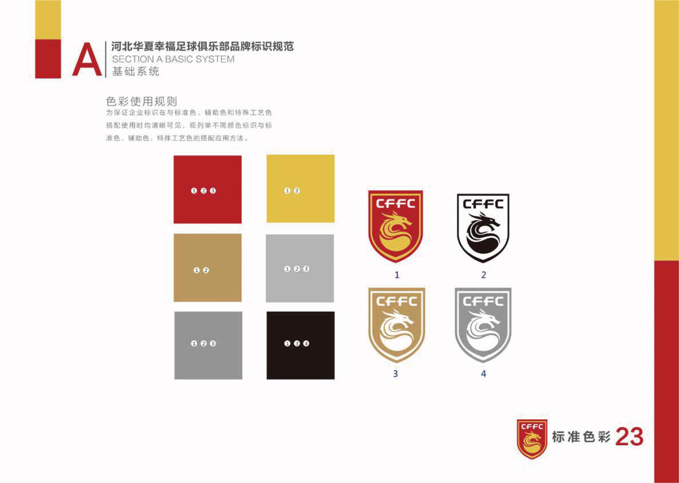 河北华夏幸福足球俱乐部LOGO和VI设计图23