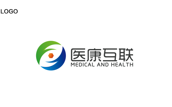 医康互联logo设计