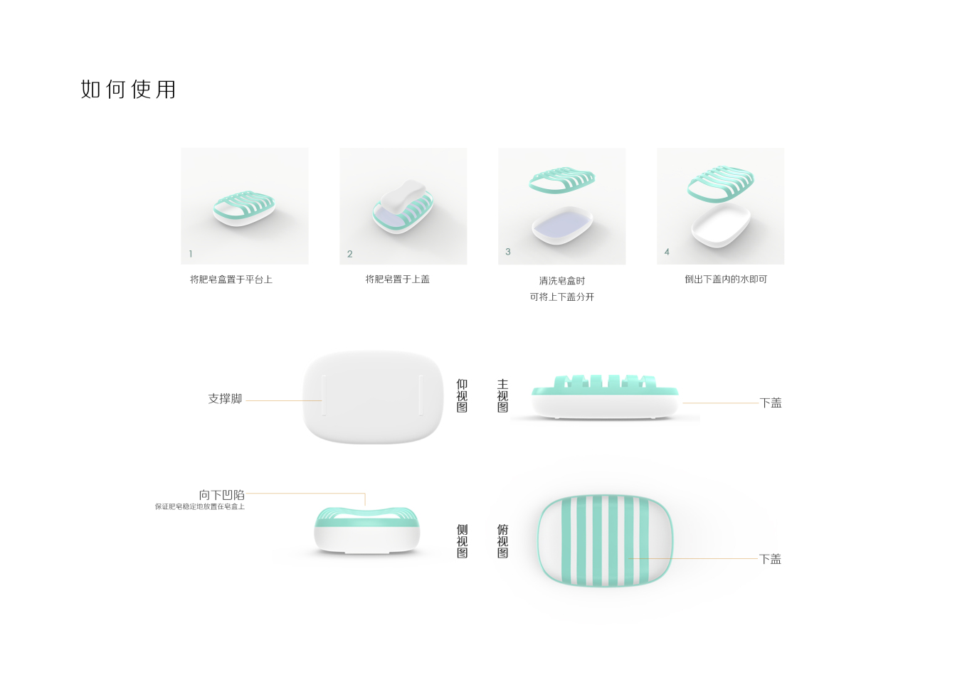 环保肥皂盒设计图1
