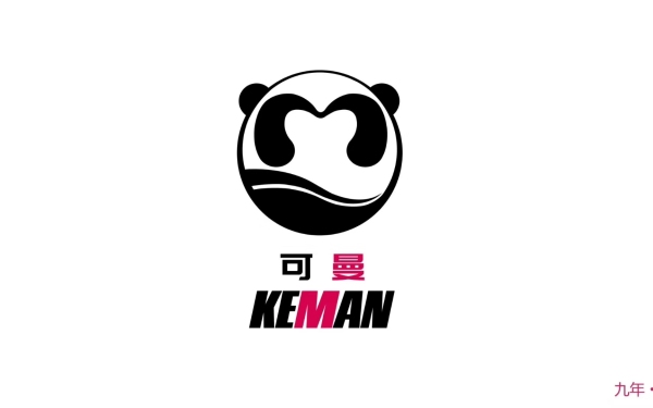 可曼饮品logo设计