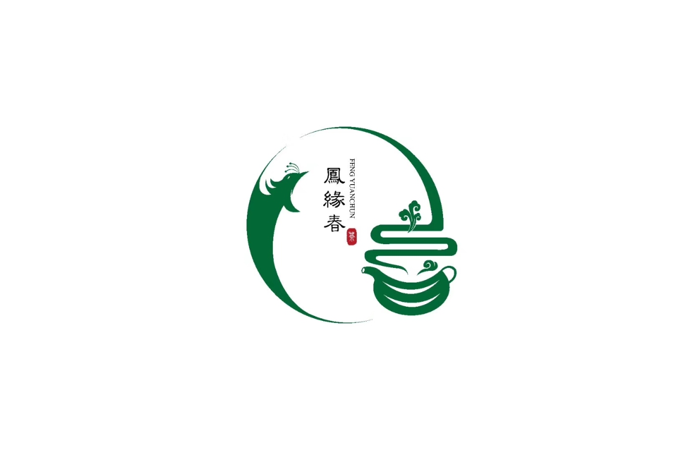 凤缘春茶叶logo设计图5
