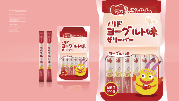 NOLIDO酸奶果凍條食品品牌包裝設計