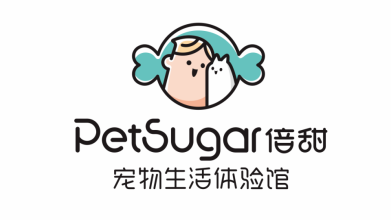 PetSugar倍甜宠物品牌LOGO设计