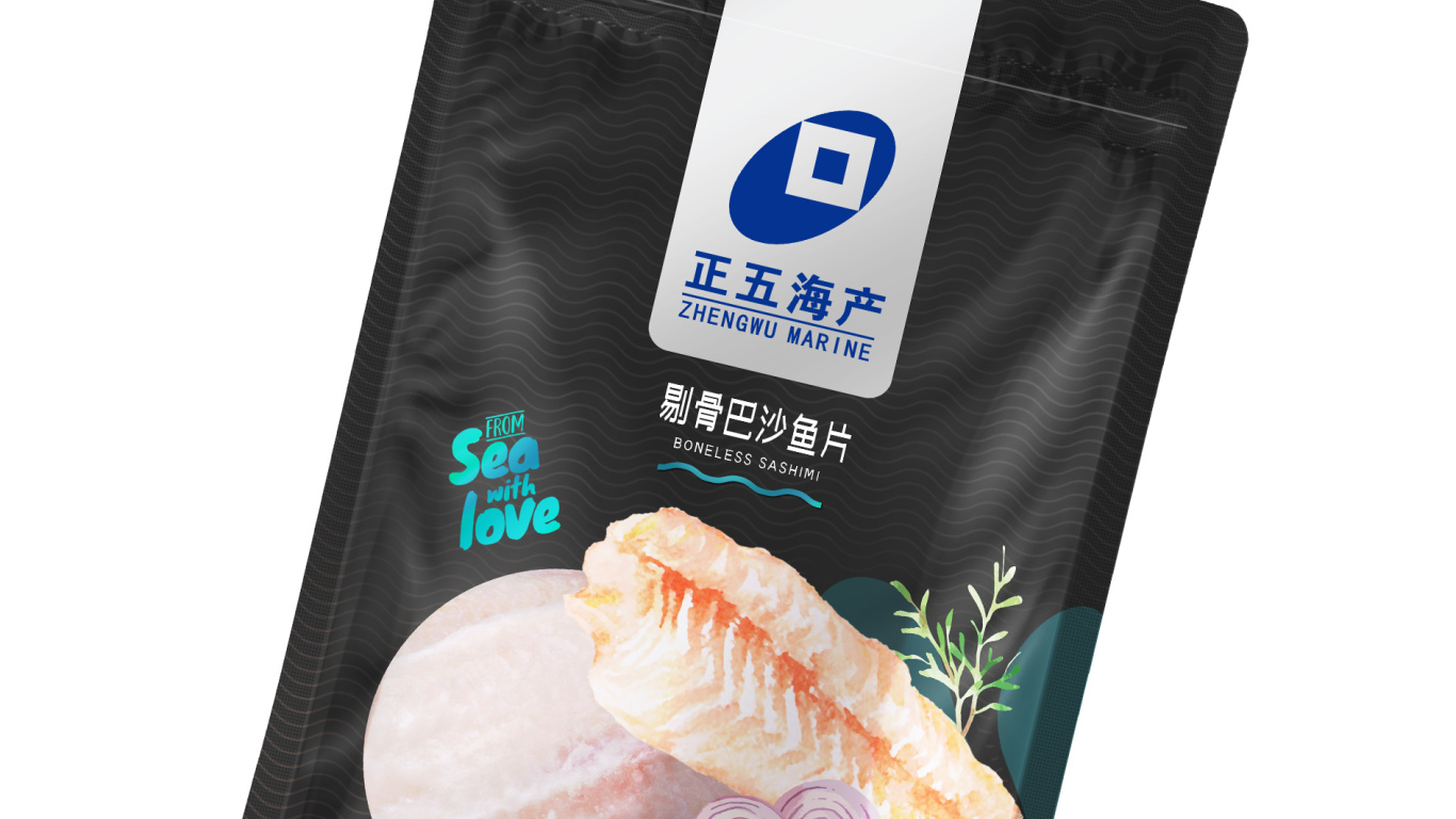 正五海洋品牌巴沙鱼片包装设计中标图0