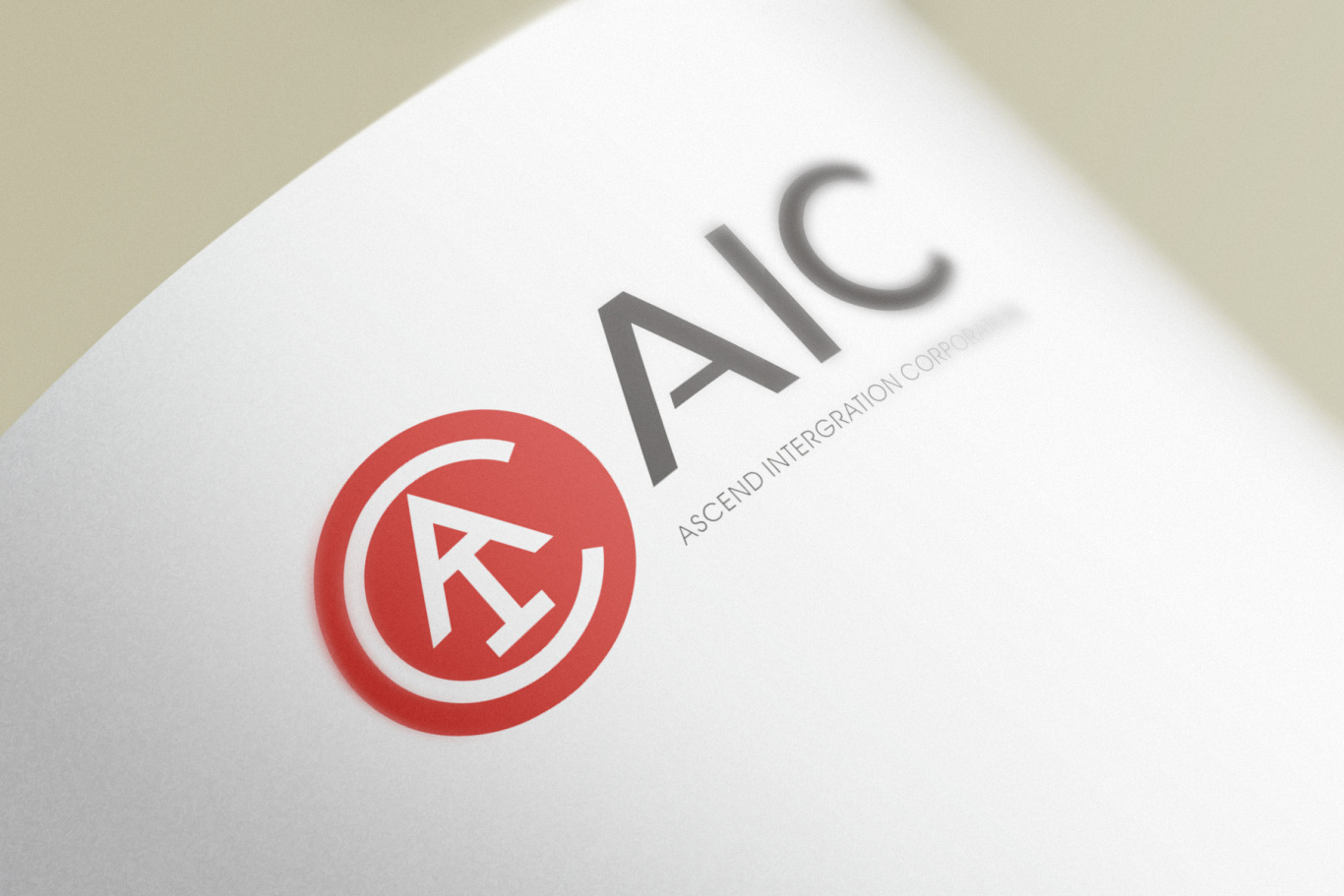 AIC外贸公司标志设计图1