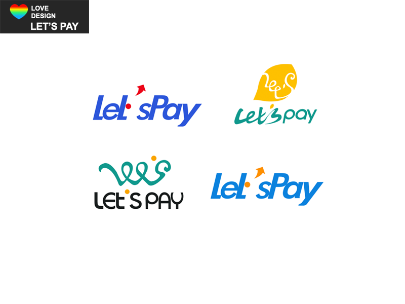 let's pay logo design圖1