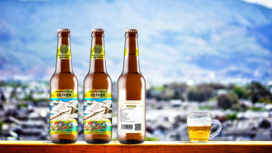 蓝梦戈尔啤酒品牌包装设计