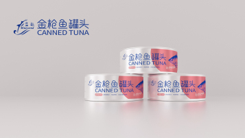 蓝润罐头食品品牌包装设计