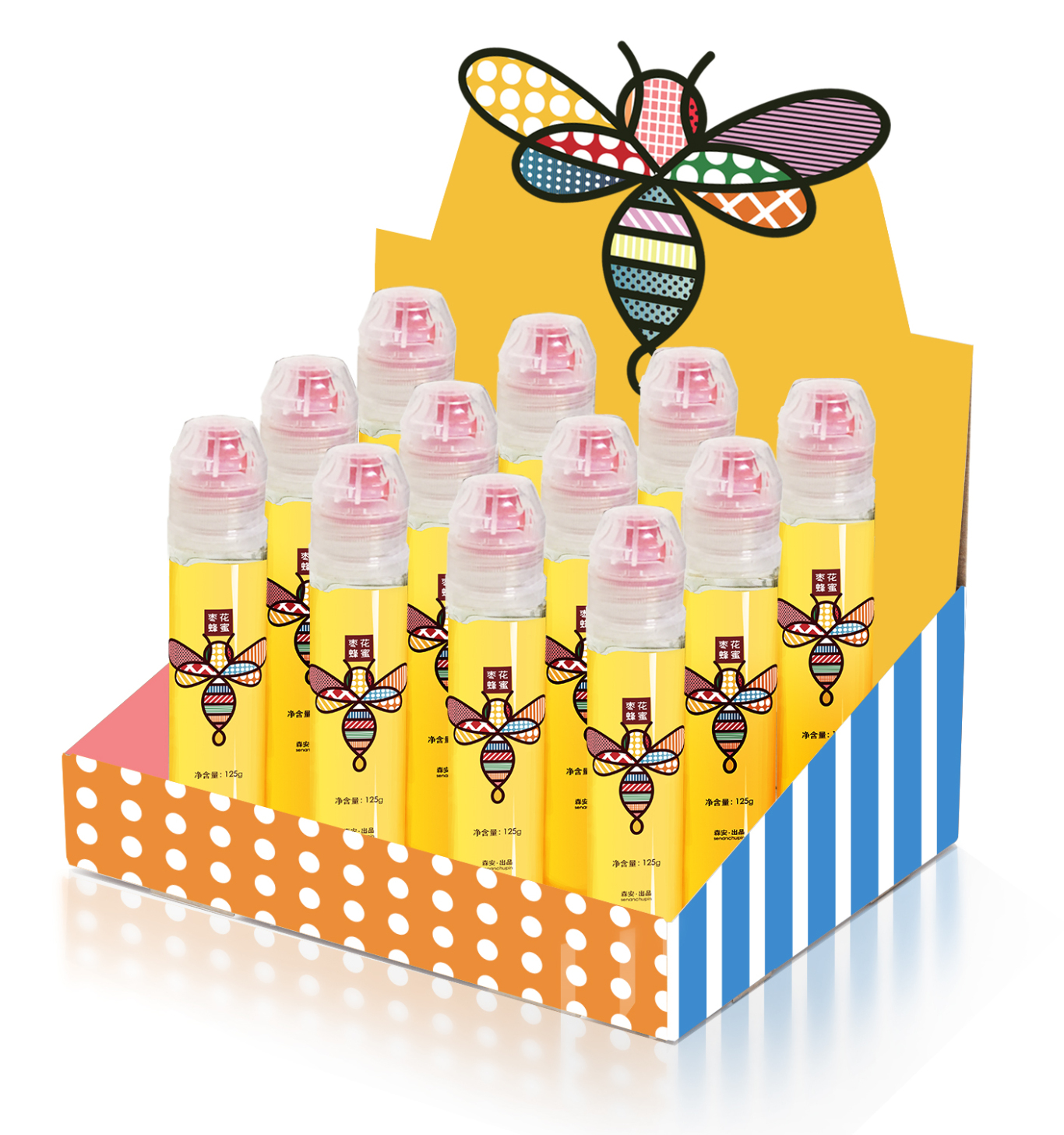 蜂蜜包装设计图1