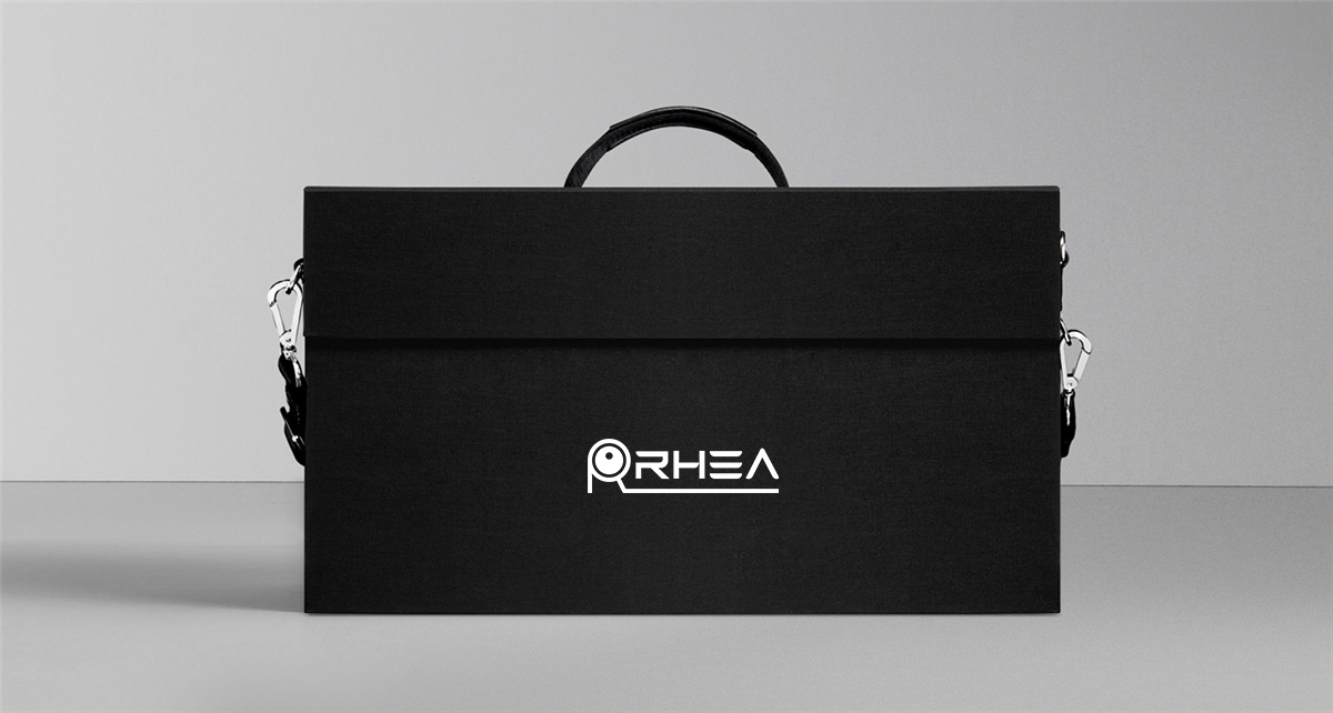 RHEA扫地机器人logo设计图2