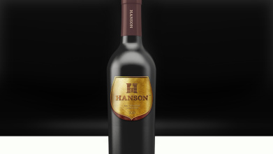 HANSON红酒品牌包装设计