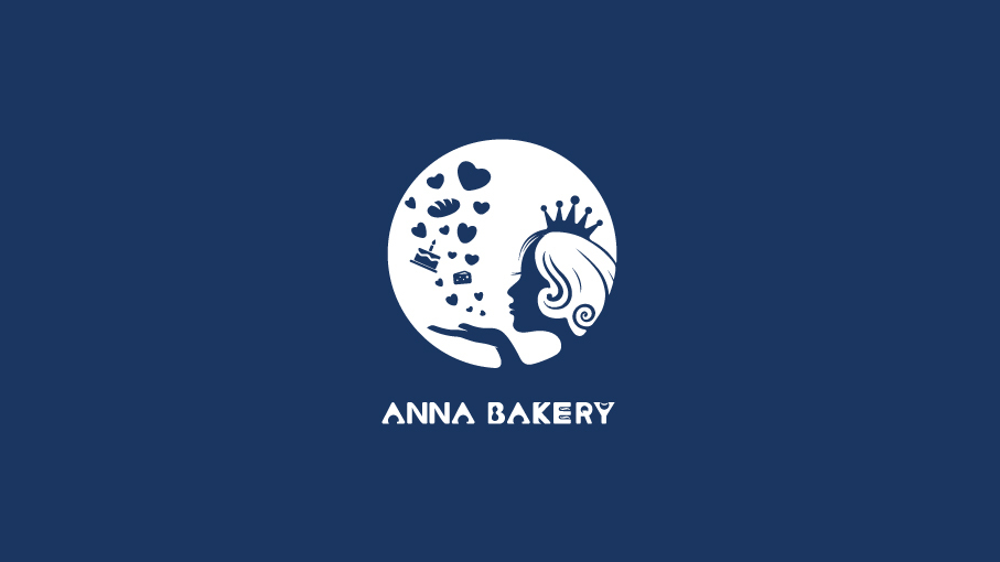 Anna Bakery甜品品牌LOGO设计中标图0