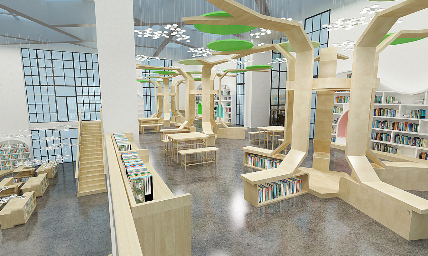 文化中心图书馆设计图4
