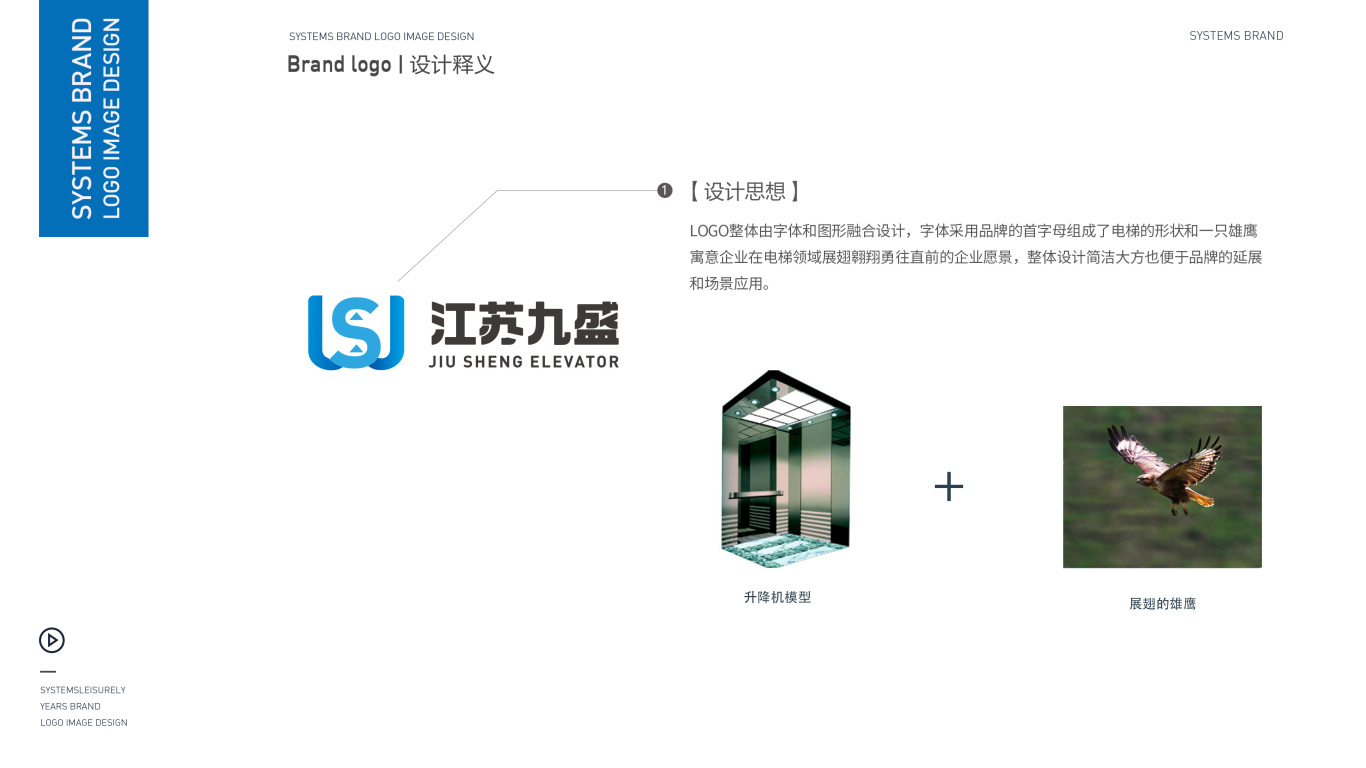 江苏九盛电梯售后品牌LOGO设计中标图4