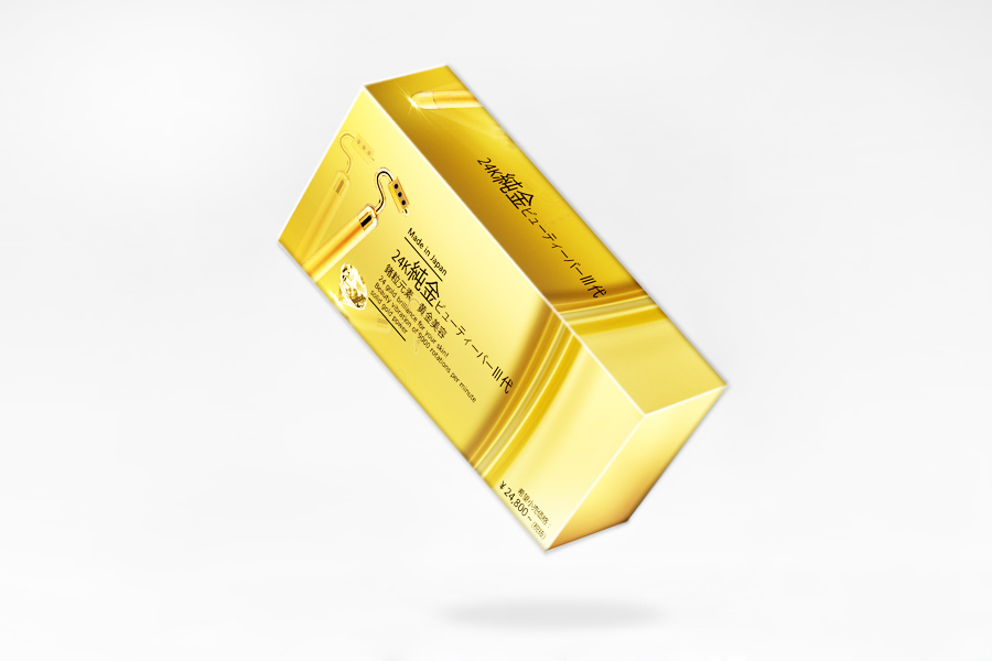 24k黄金美容棒品牌包装设计图4