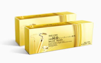 24k黄金美容棒品牌包装设计
