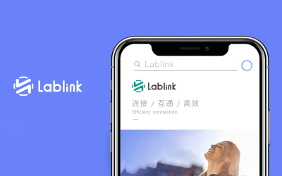 常州Lablink软件logo设计