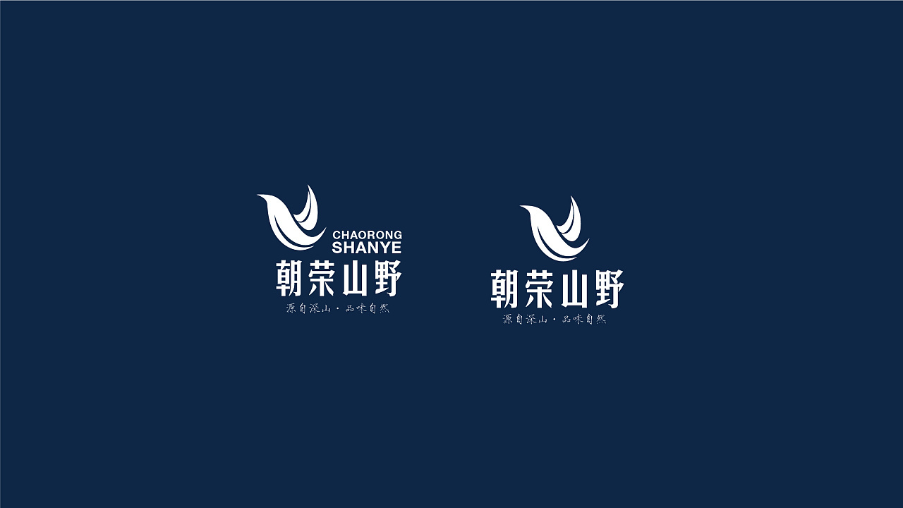朝荣山野logo+名片设计图9