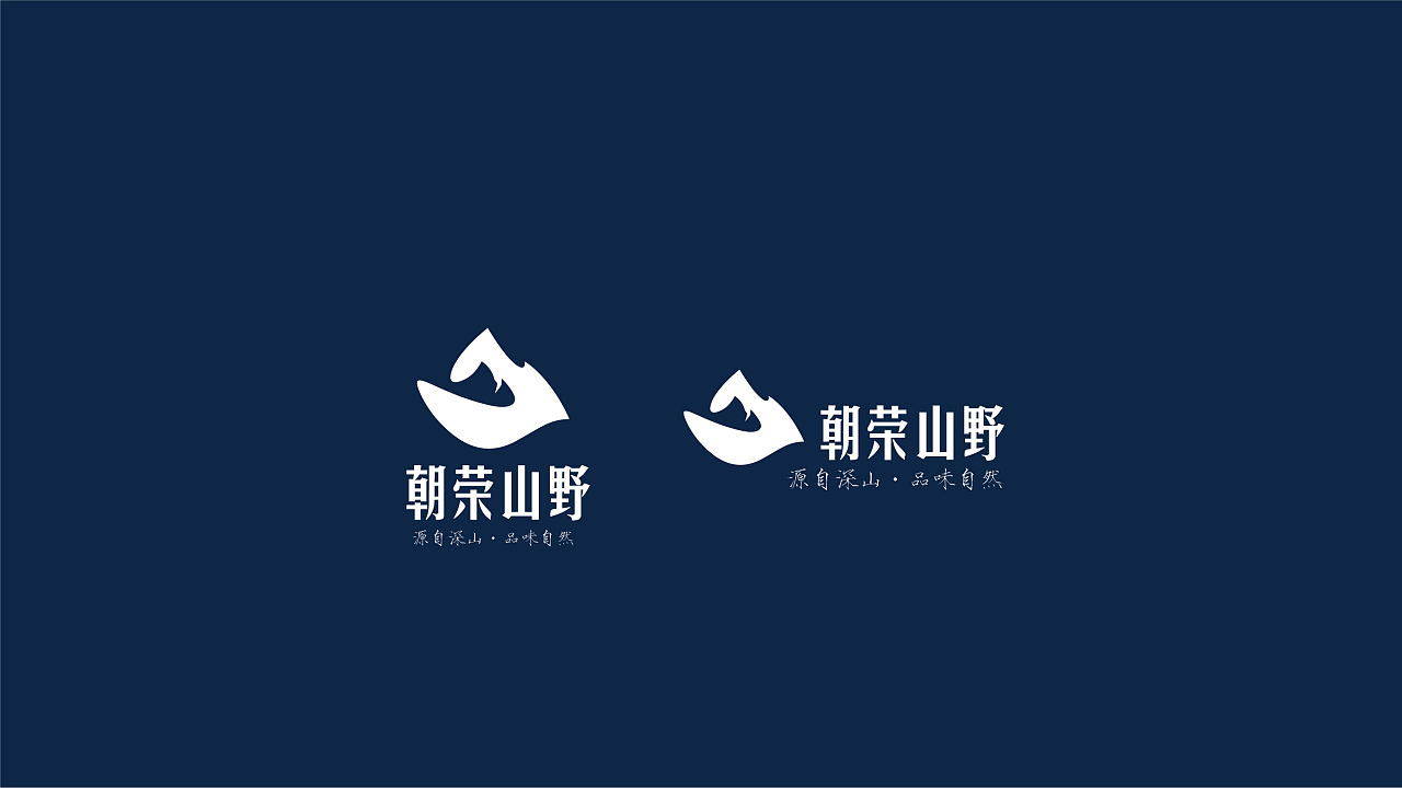 朝荣山野logo+名片设计图5