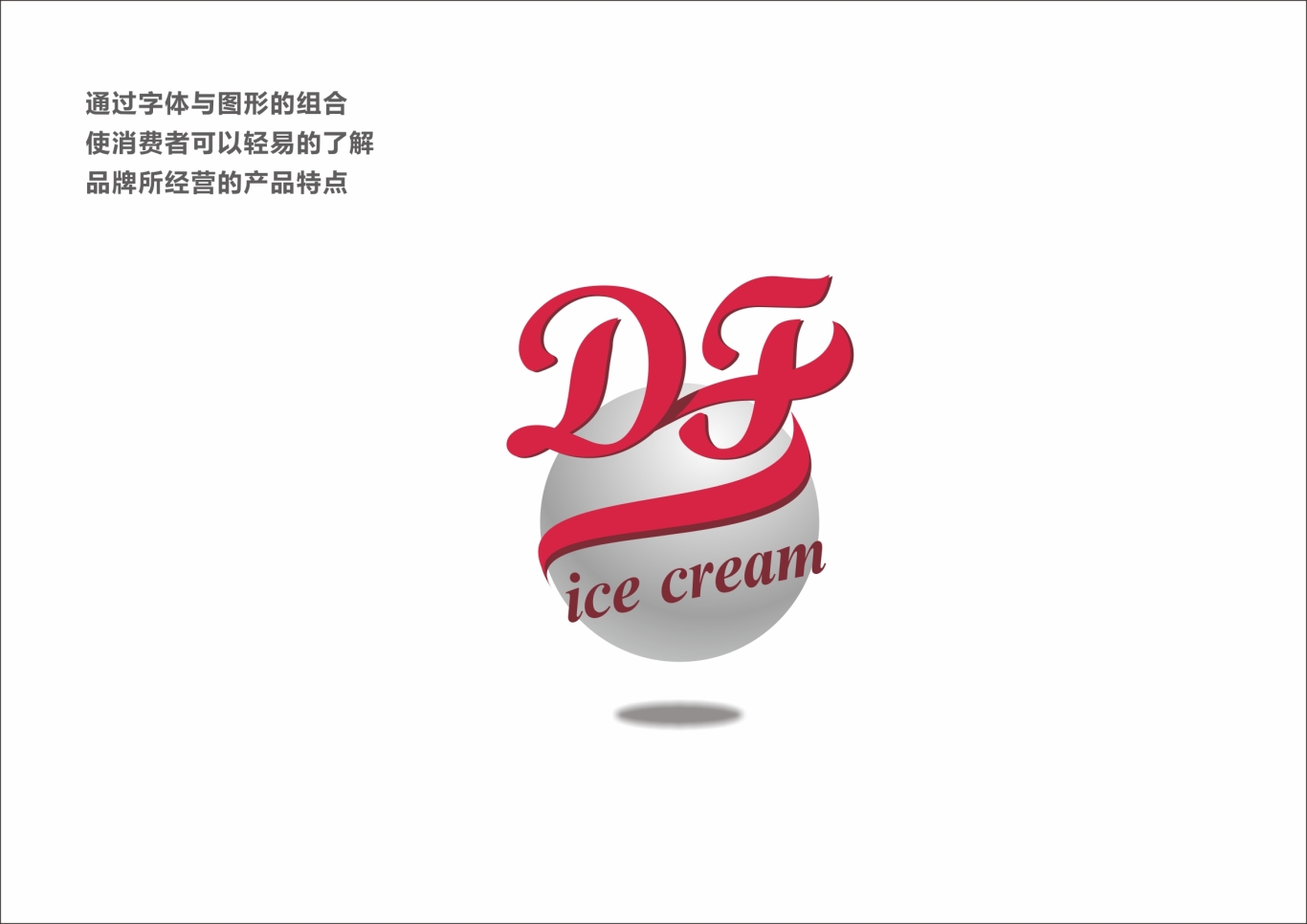 迪孚冰激凌品牌形象设计图1