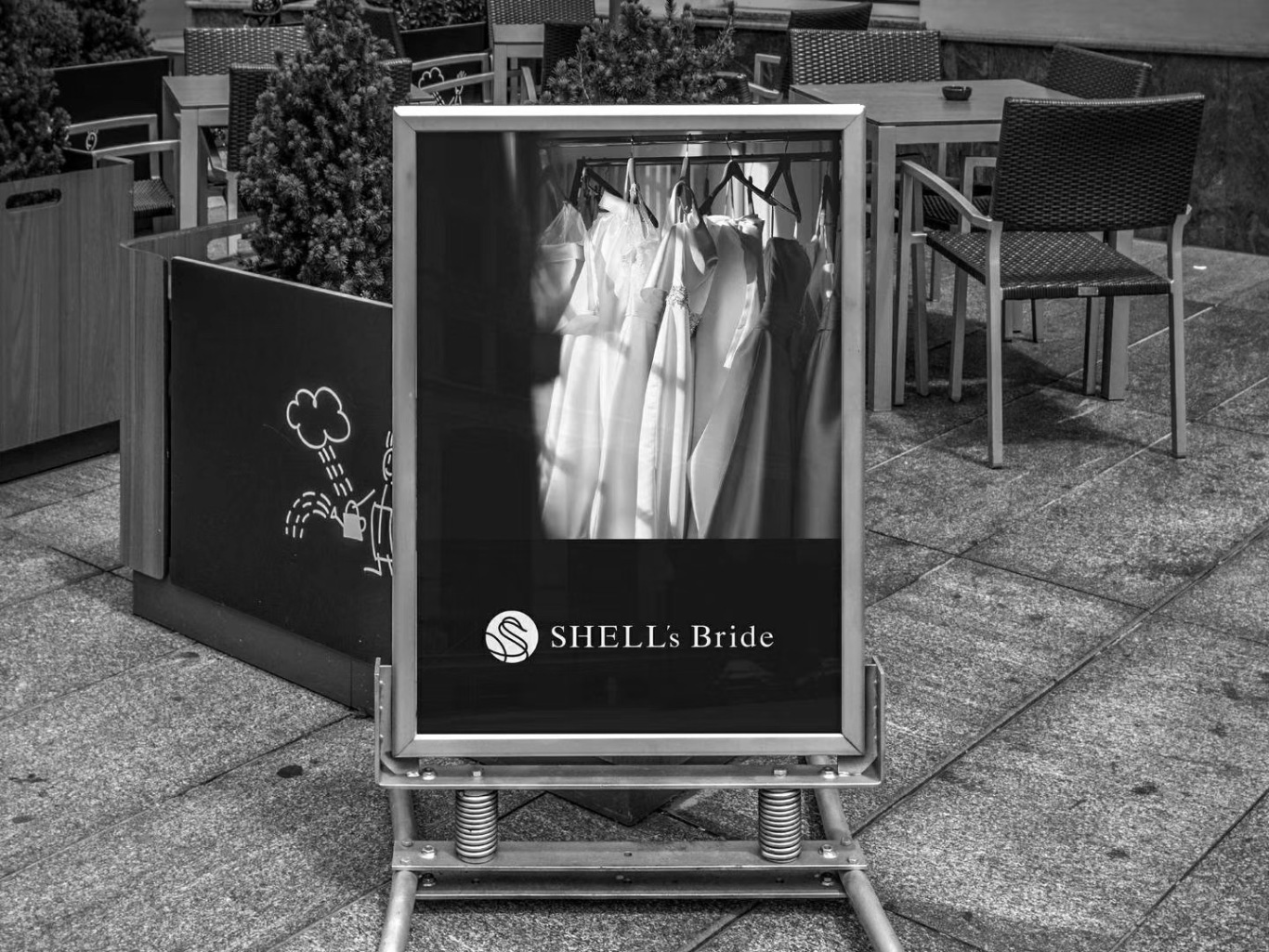 SHELL's Bride 婚纱品牌logo设计图3