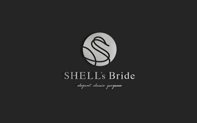 SHELL's Bride 婚紗品牌logo設計