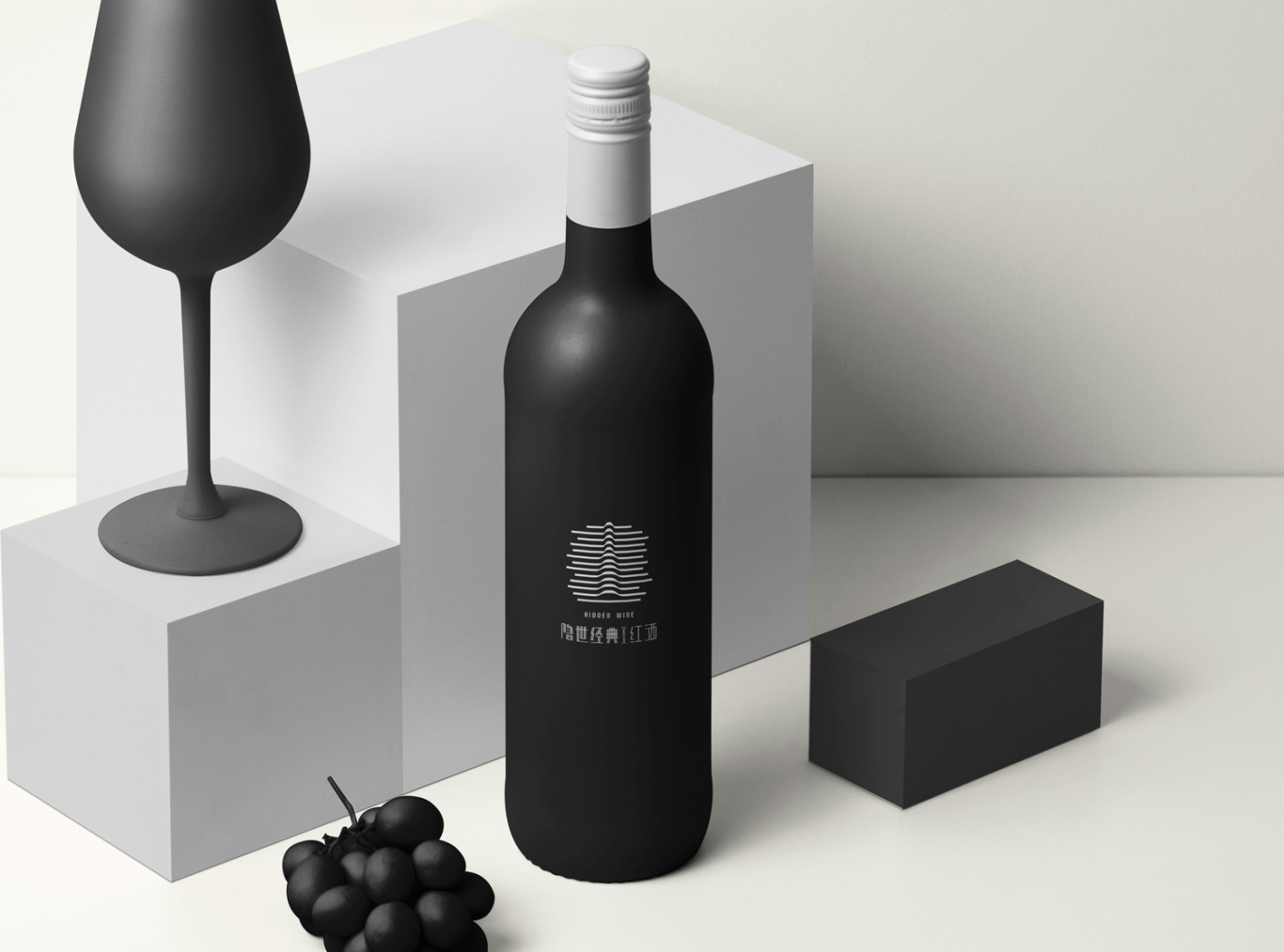 隱世經典 紅酒品牌logo設計圖0